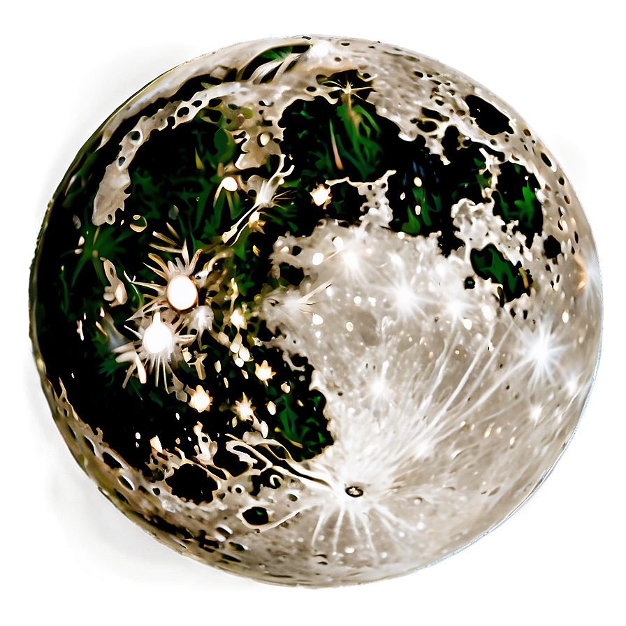 Moon In Space Transparent Png 05252024 PNG image