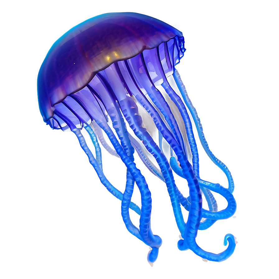 Moon Jelly With Enchanting Tentacles Png Cnf33 PNG image