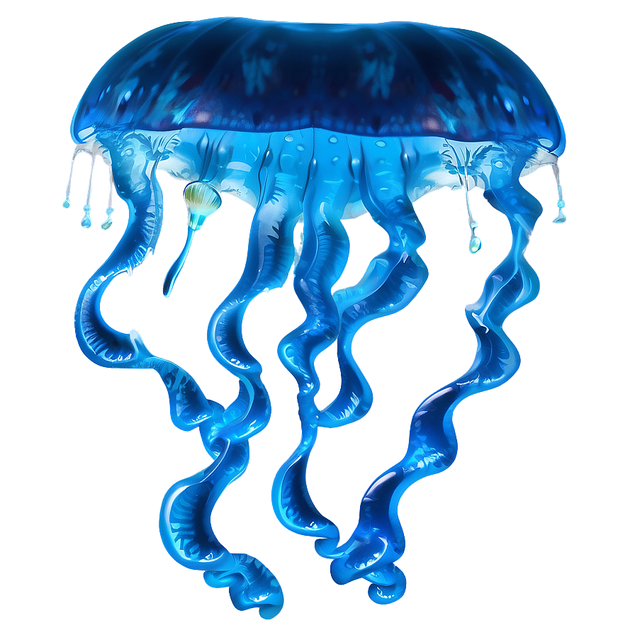 Moon Jelly With Shimmering Effect Png 85 PNG image