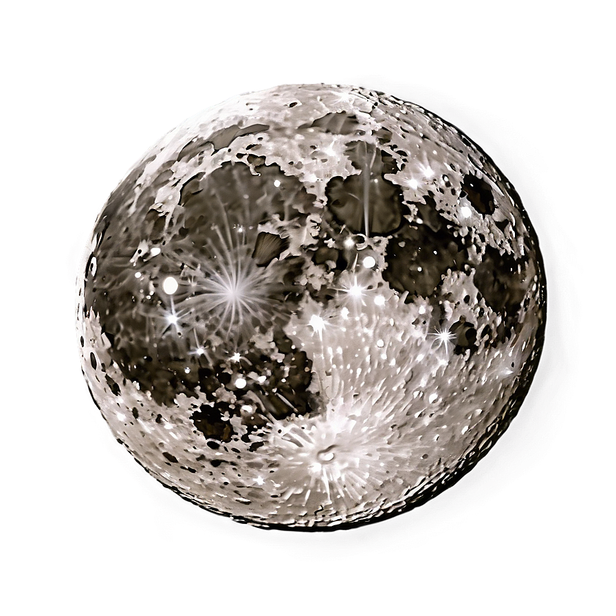 Moon Over Mountains Transparent Png 05252024 PNG image