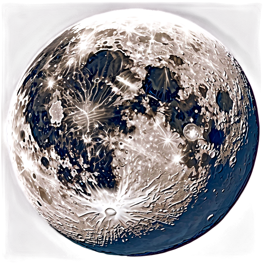 Moon Set Against Twilight Png 06132024 PNG image