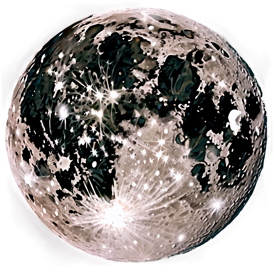 Moon Set Against Twilight Png 64 PNG image