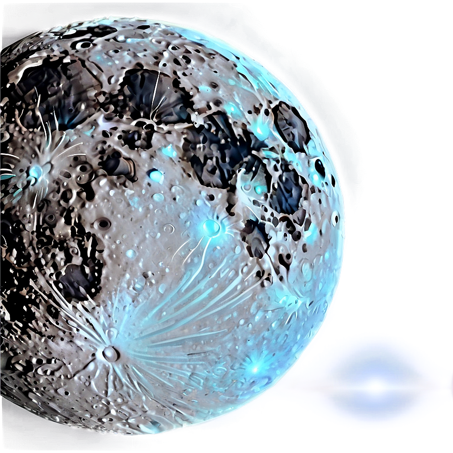 Moon Surface A PNG image