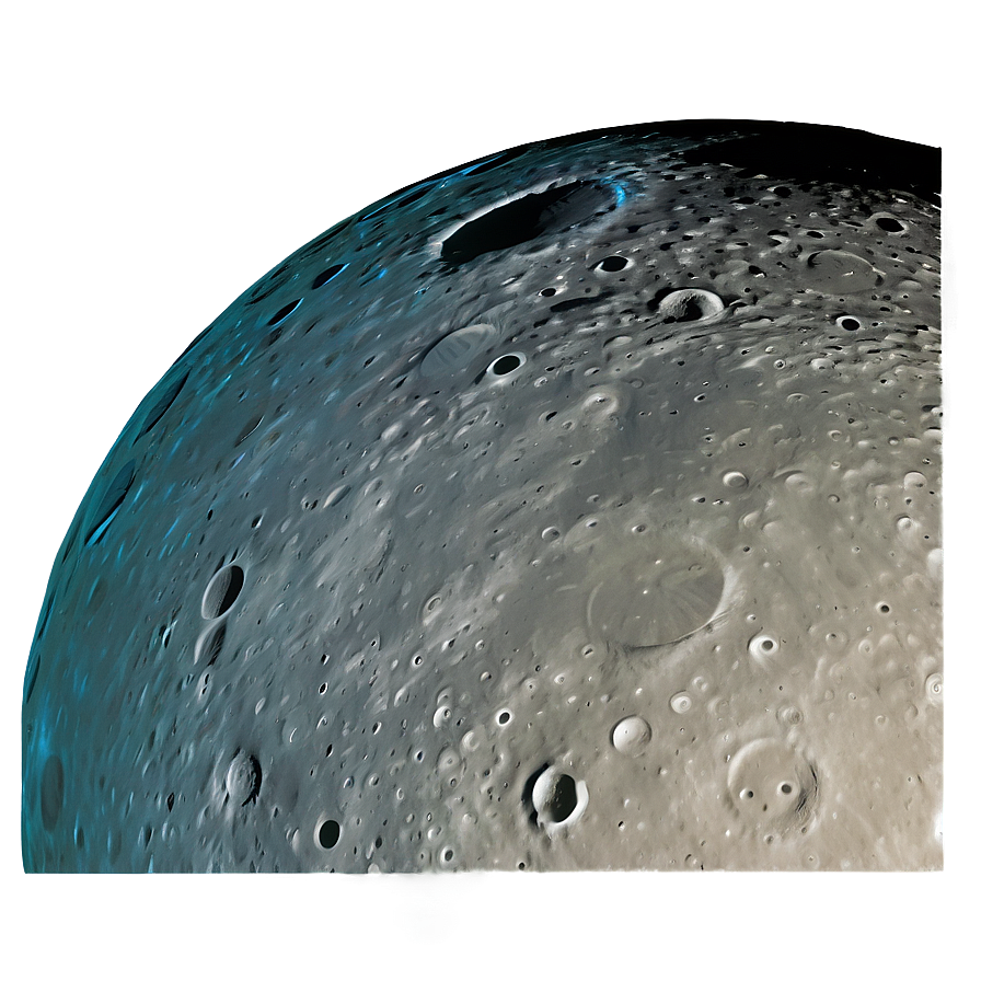 Moon Surface With Hidden Oases Png 06262024 PNG image