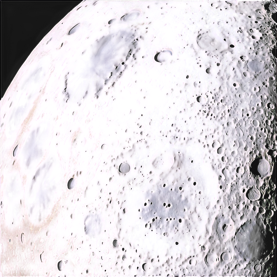 Moon Surface With Hidden Oases Png Swb PNG image