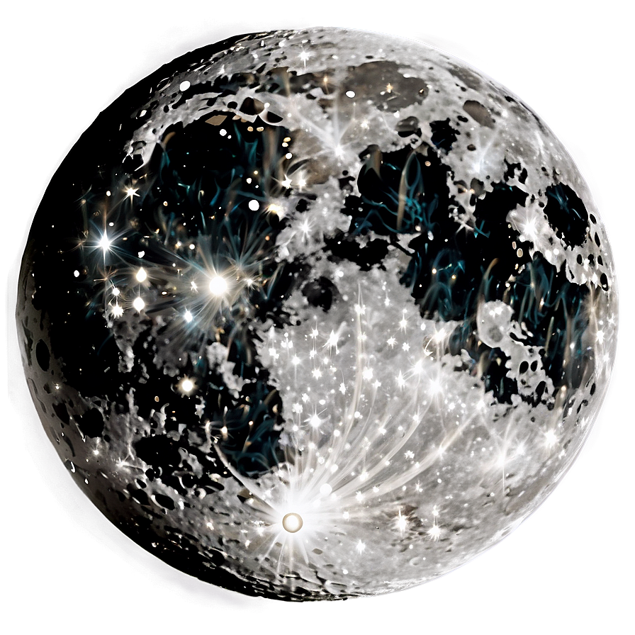 Moon With Clouds Transparent Png 05252024 PNG image