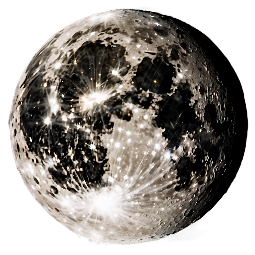 Moon With Halo Transparent Png 05252024 PNG image