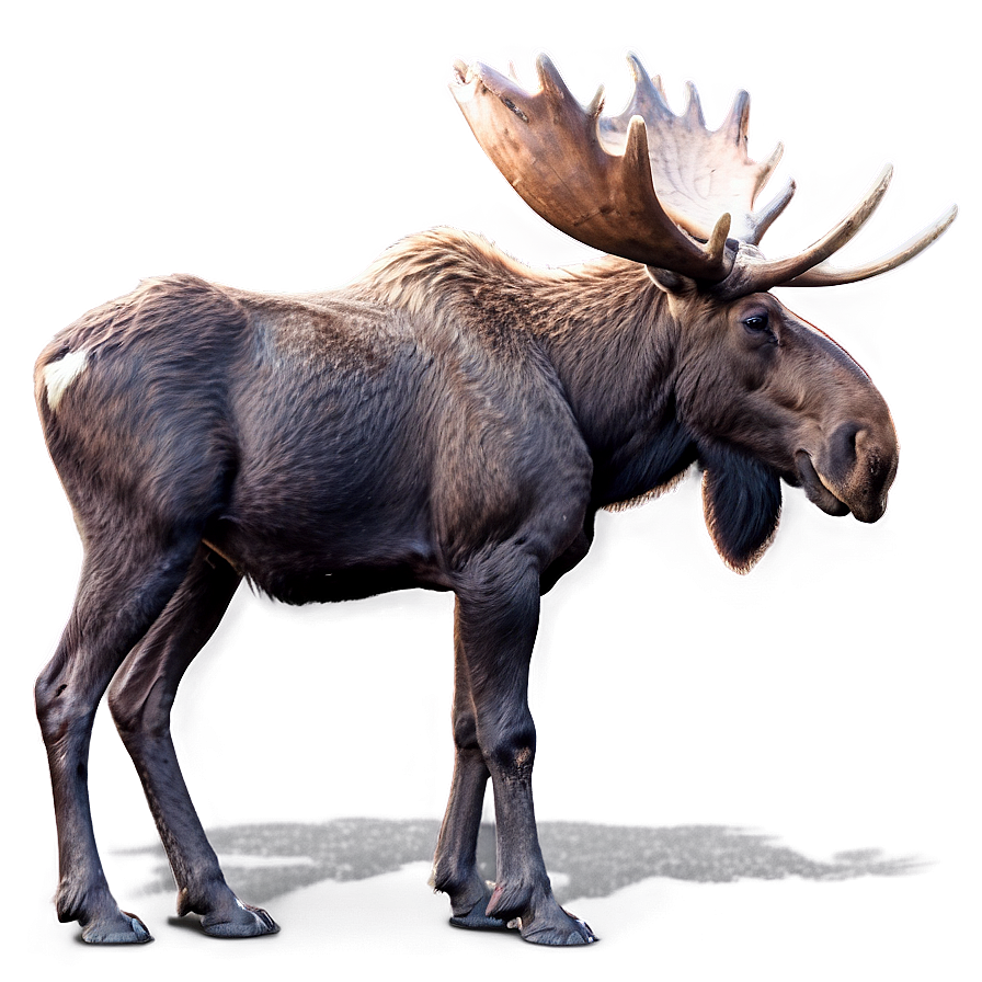 Moose At Dawn Png 05242024 PNG image