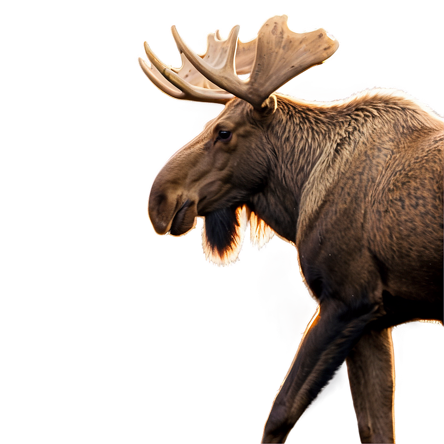 Moose At Dawn Png 65 PNG image