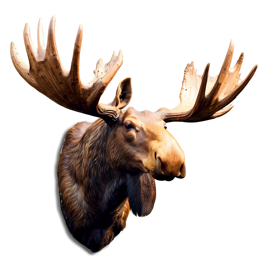 Moose Head Mount Png Mnj12 PNG image