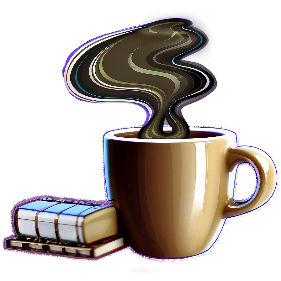 Morning Coffee Smoke Png 06262024 PNG image