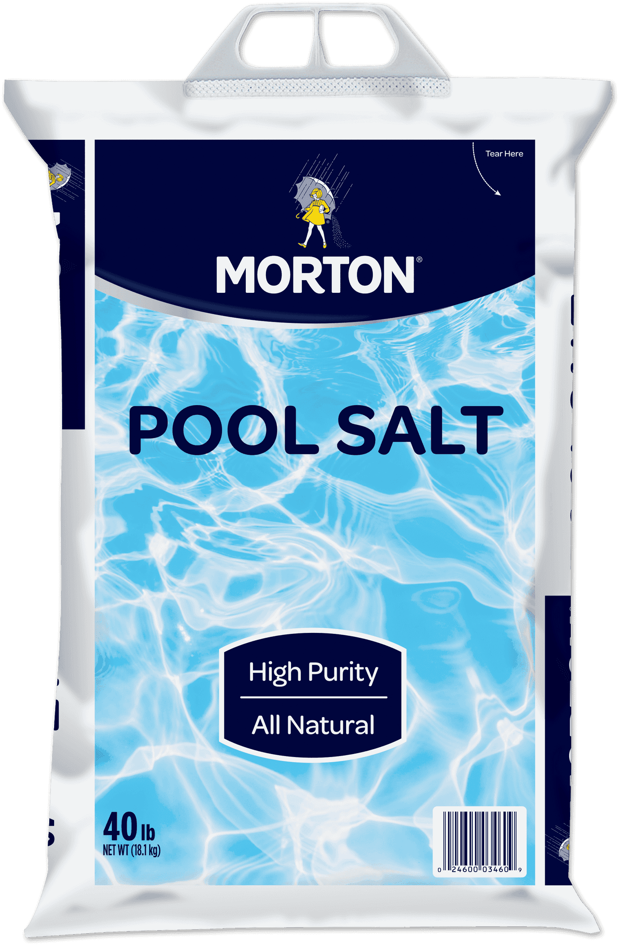 Morton Pool Salt Bag PNG image