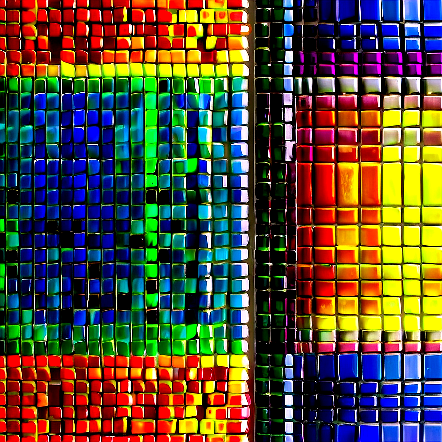 Mosaic Tiles Art Png 99 PNG image