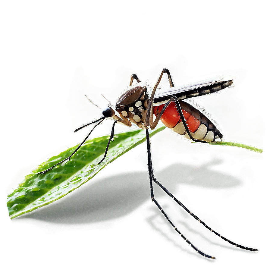 Mosquito On Leaf Png Ybf88 PNG image