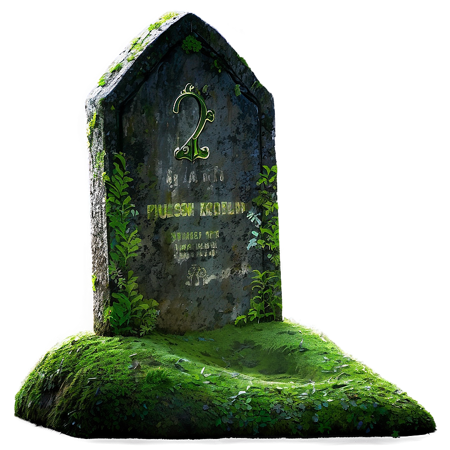 Mossy Grave Png Njk PNG image