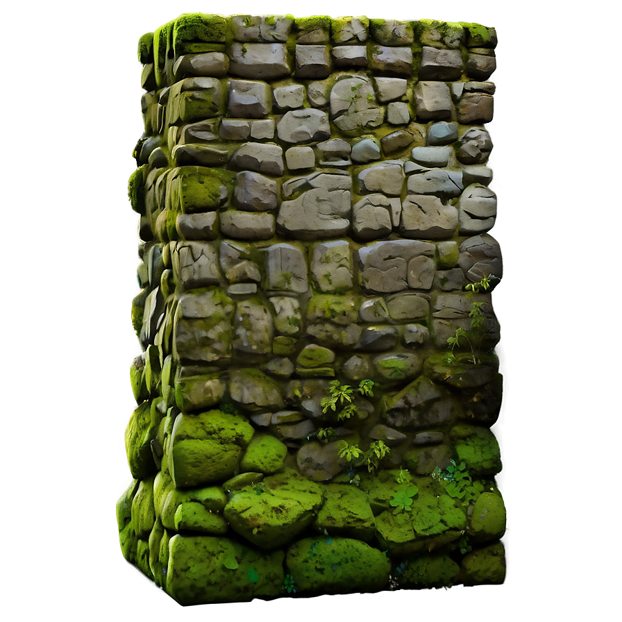 Mossy Wall Texture Png Fqh PNG image