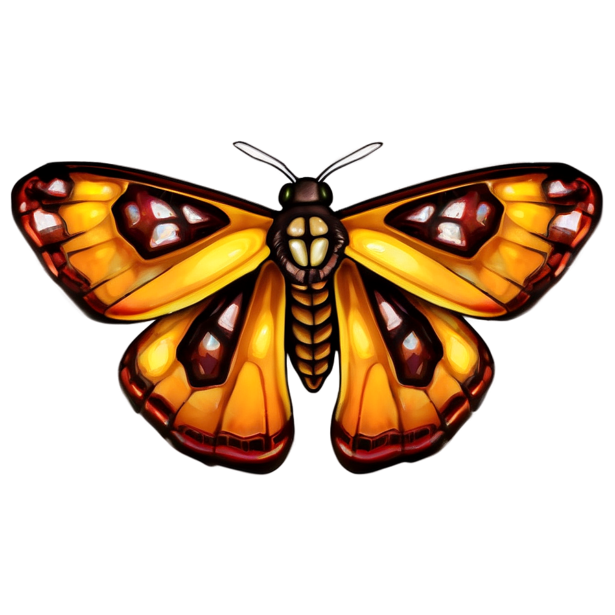 Moth In Amber Png 05242024 PNG image