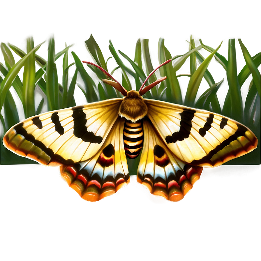 Moth In Garden Png 05242024 PNG image