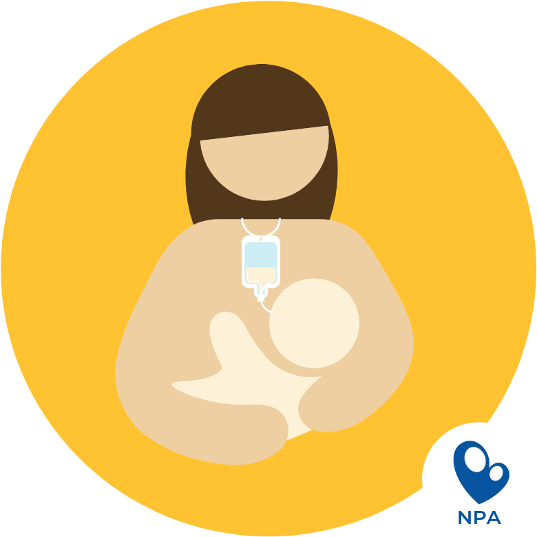 Mother Child Breastfeeding Illustration PNG image