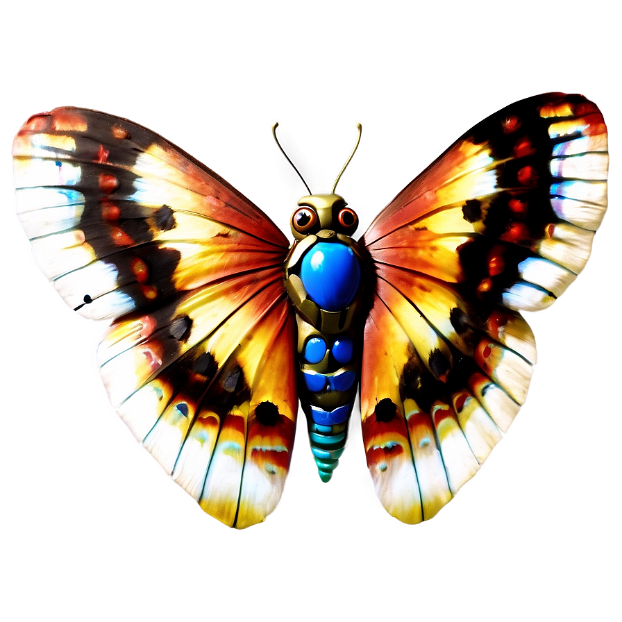 Mothra Jewel Tone Colors Png 25 PNG image