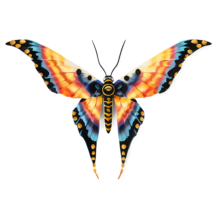 Mothra Minimalist Design Png Sff30 PNG image