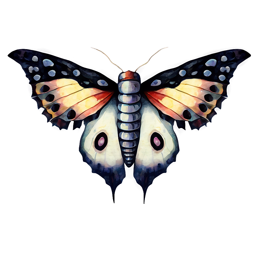 Mothra Watercolor Png 7 PNG image