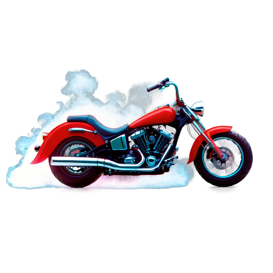 Motorcycle Burnout Smoke Png Mxq PNG image