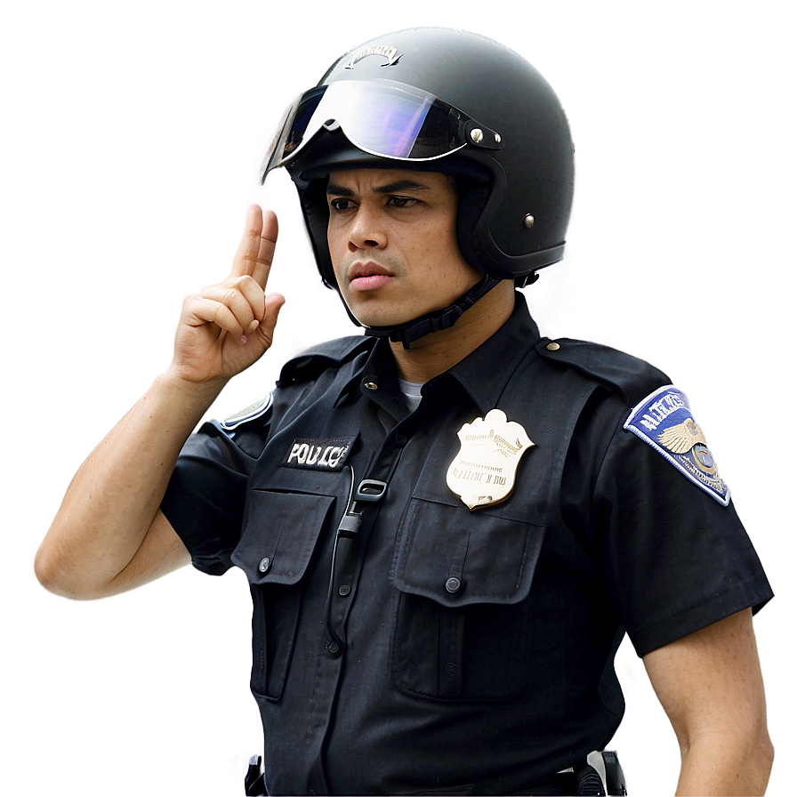 Motorcycle Police Officer Png 06252024 PNG image