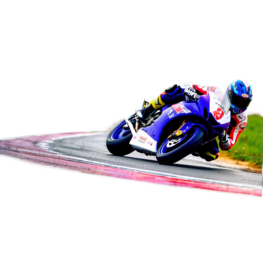 Motorcycle Track Racing Png Rve28 PNG image