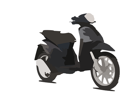 Motorcyclist Silhouette Graphic PNG image