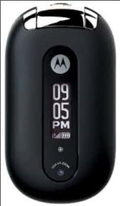 Motorola Clamshell Phone Design PNG image