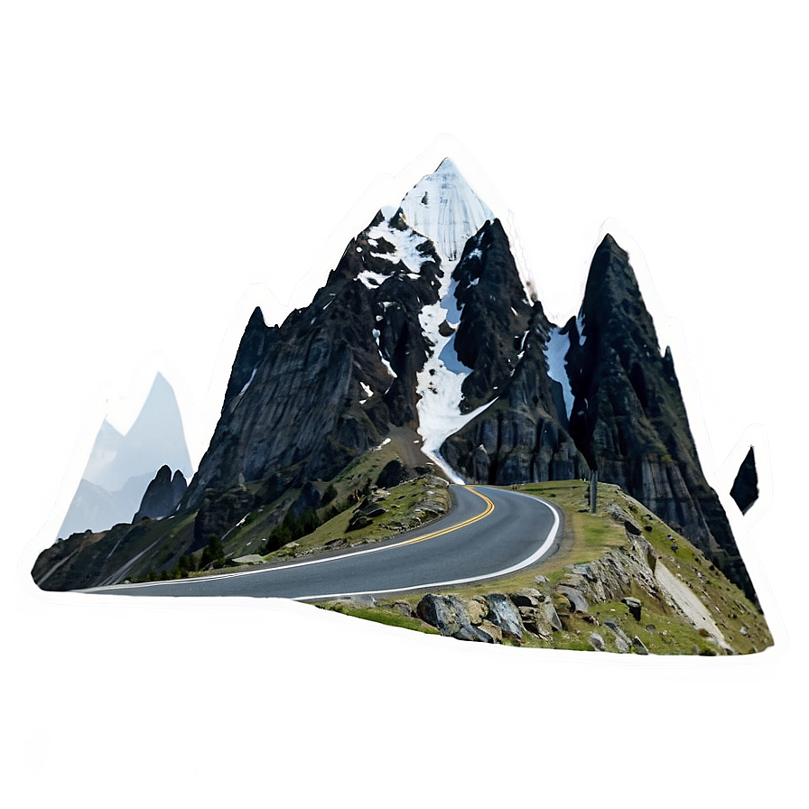 Mountain And Road Png Fkb70 PNG image