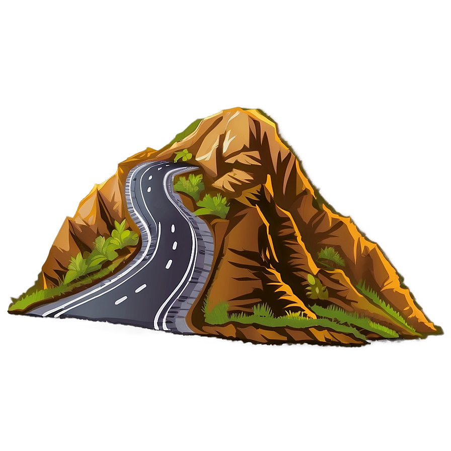 Mountain And Road Png Npm21 PNG image