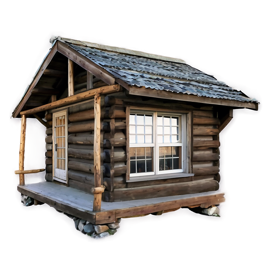 Mountain Cabin Aesthetic Png 41 PNG image