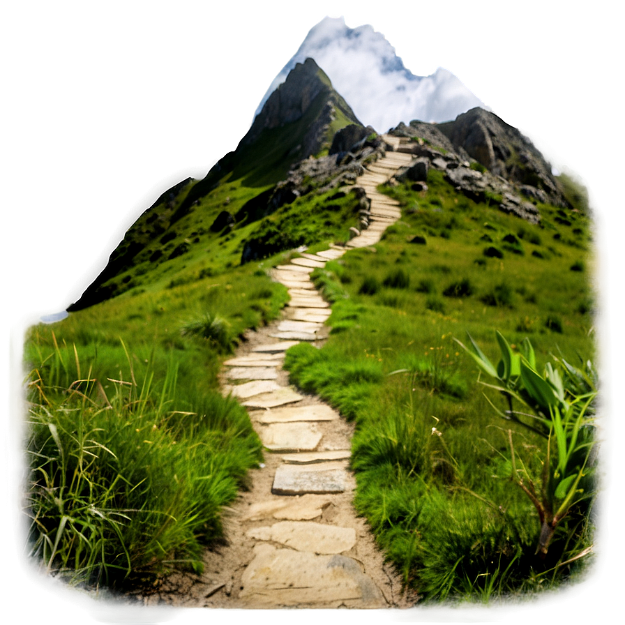 Mountain Hiking Path Png Rrw65 PNG image