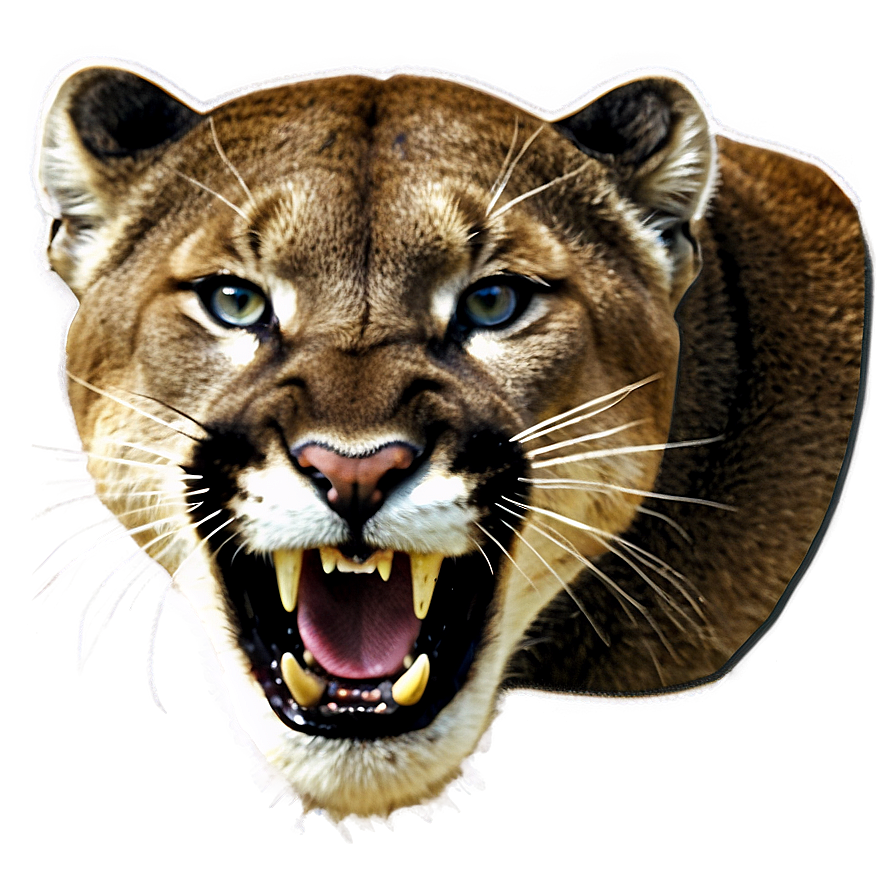 Mountain Lion Growl Png Mlw22 PNG image