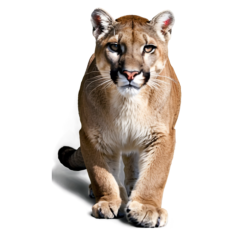 Mountain Lion In Summer Png 20 PNG image