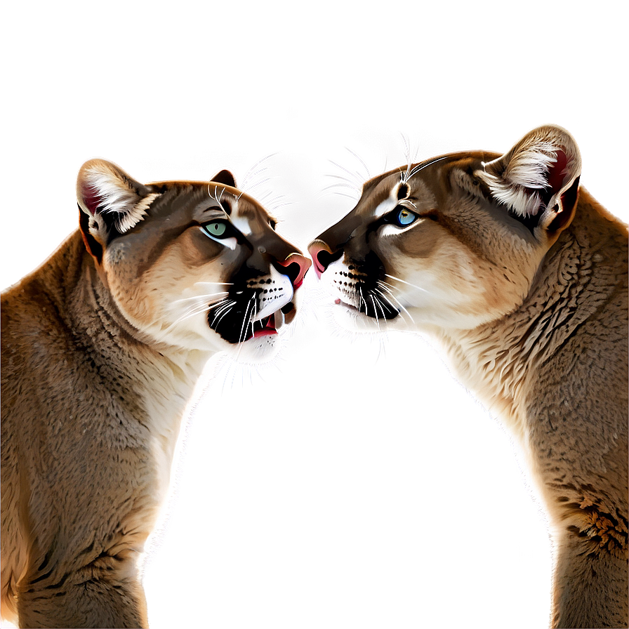 Mountain Lion Love Png Brp82 PNG image