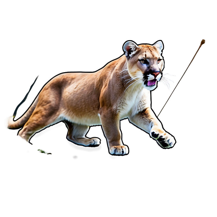 Mountain Lion Pride Png Bdn PNG image