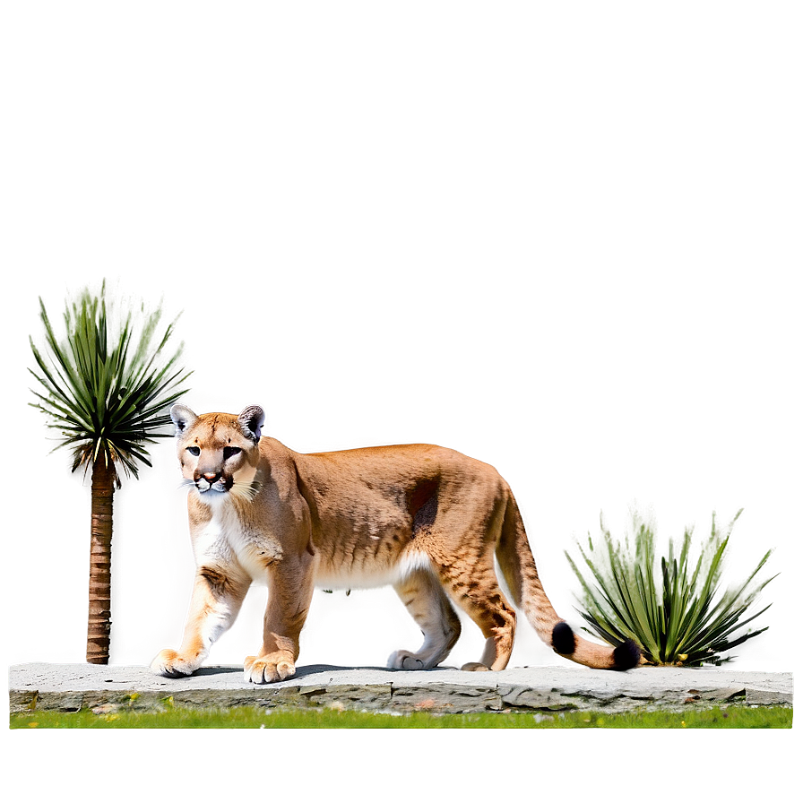 Mountain Lion Strength Png 06262024 PNG image