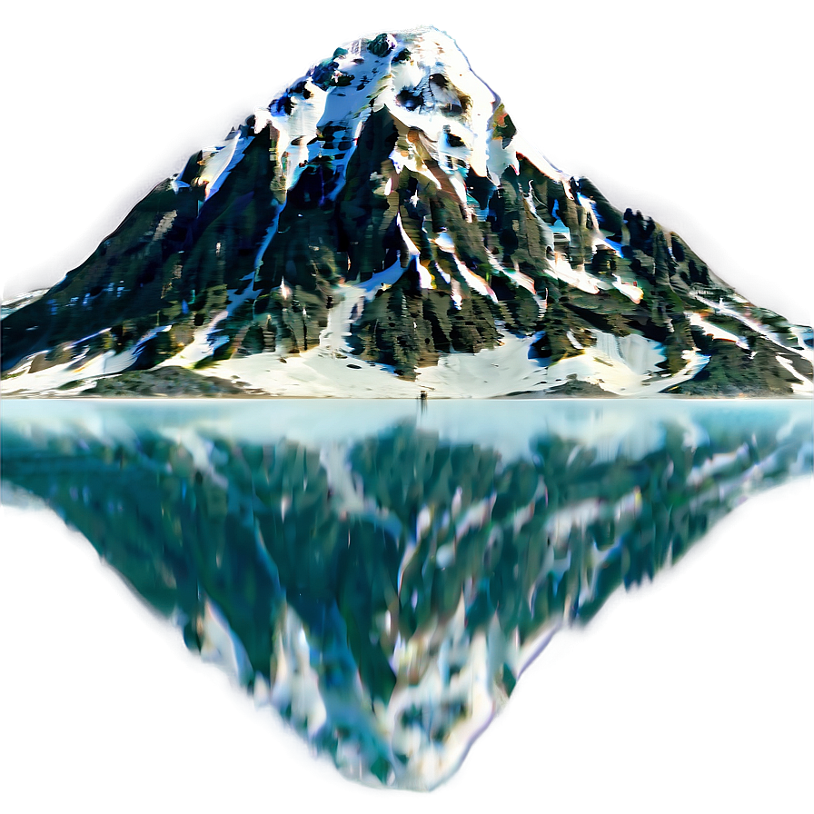 Mountain Reflection In Water Png Olk87 PNG image