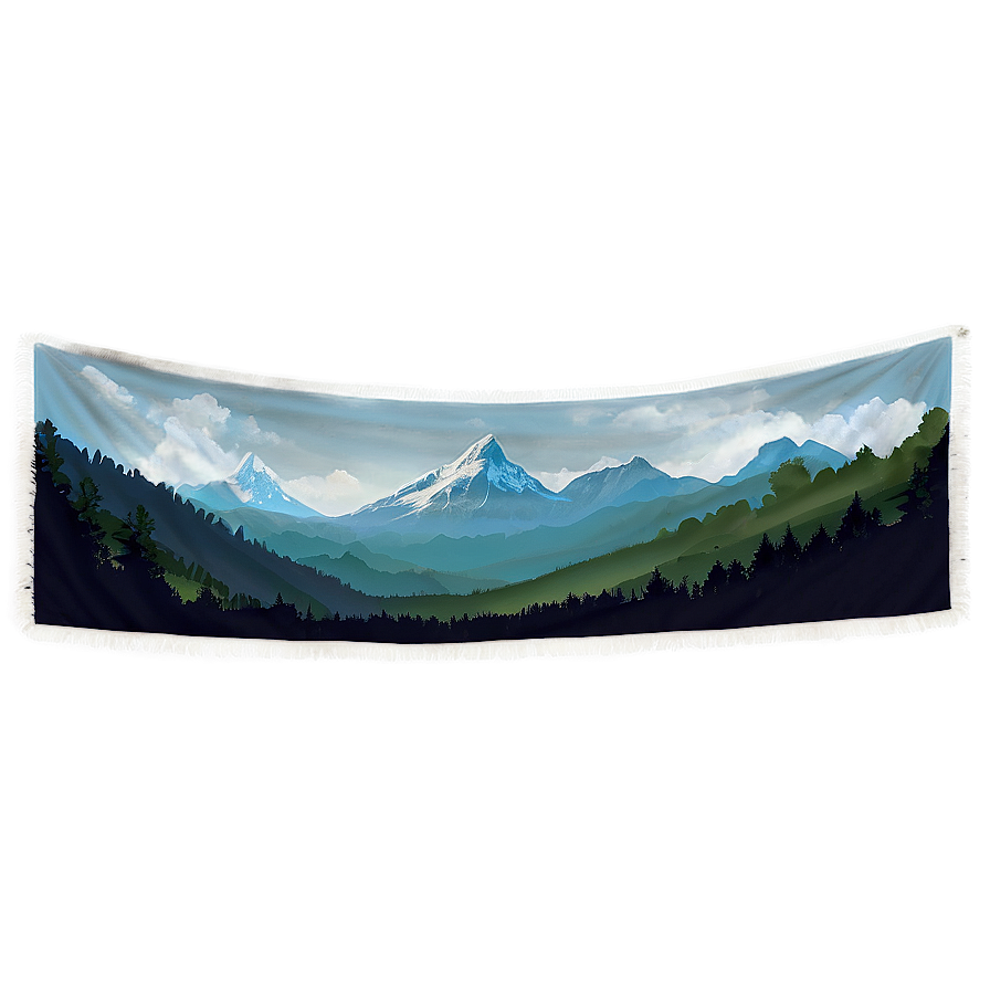 Mountain Tapestry Png Cnm74 PNG image