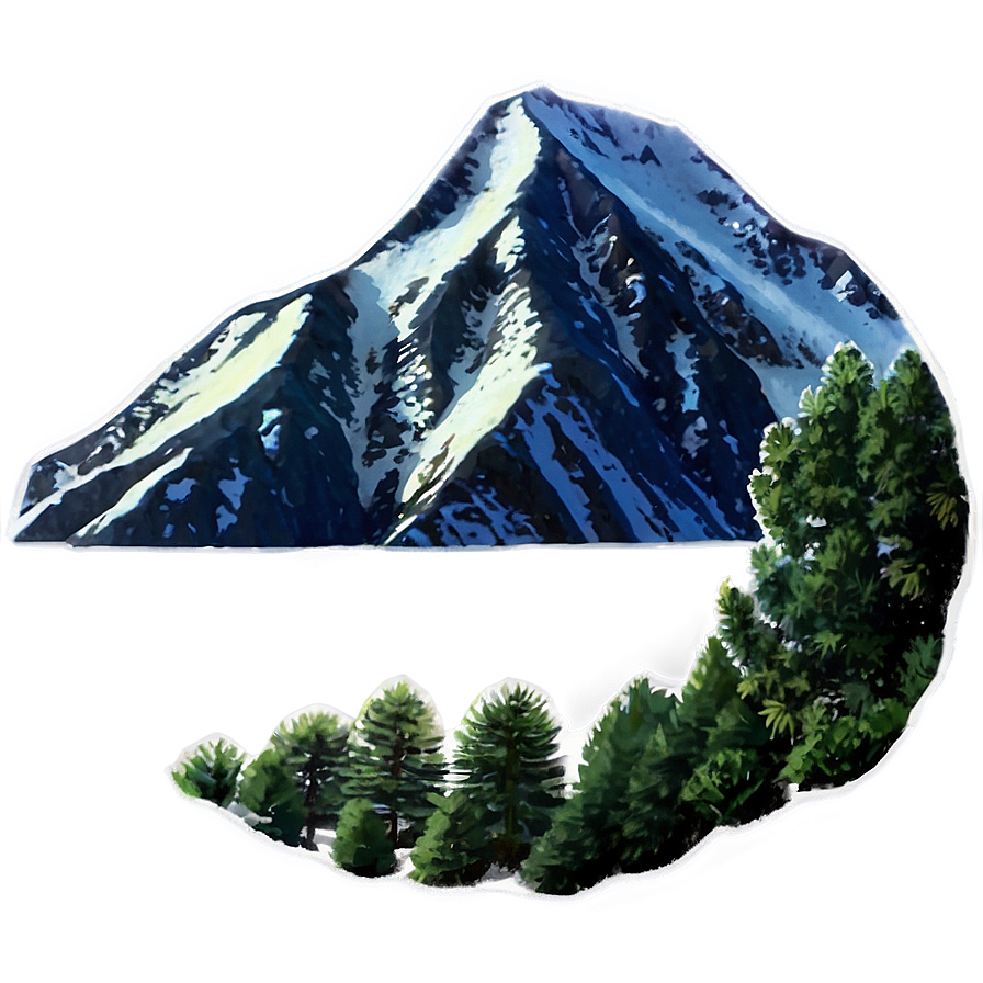 Mountains C PNG image