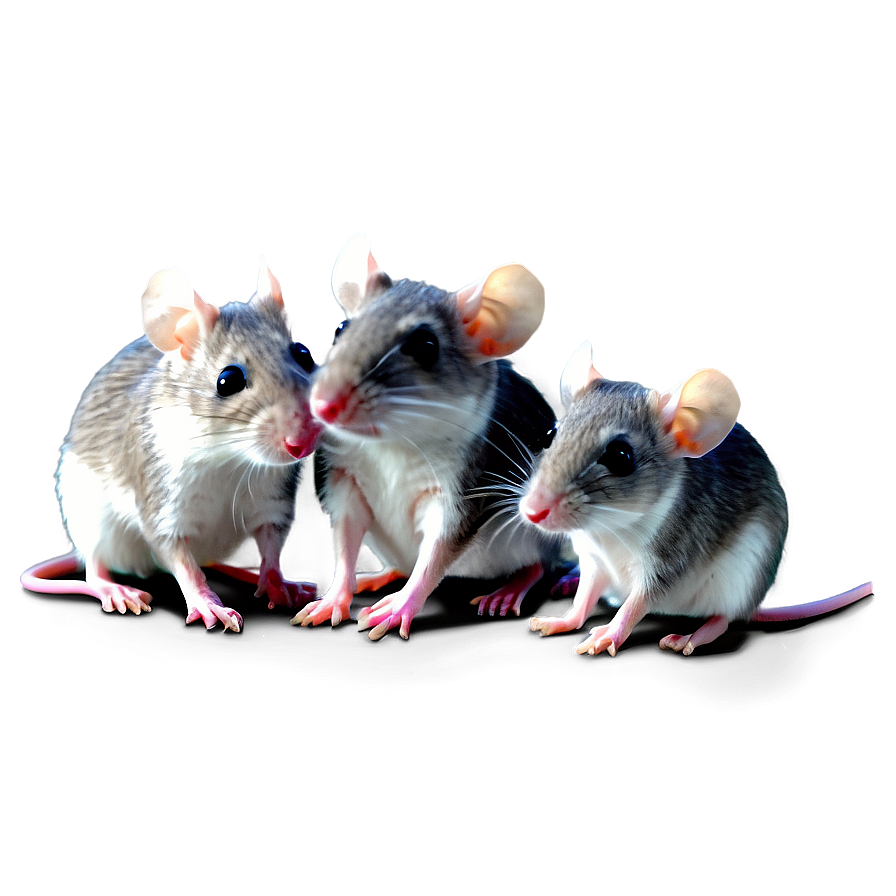 Mouse Family Png 05042024 PNG image