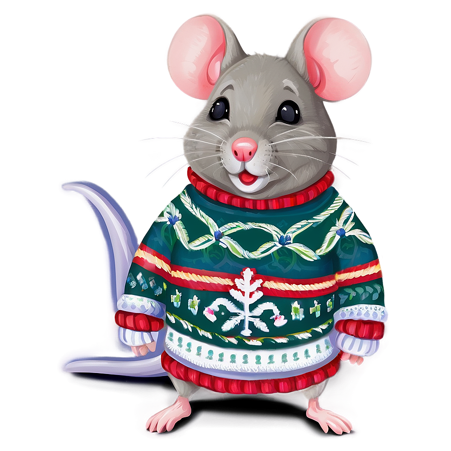 Mouse In Sweater Png 17 PNG image