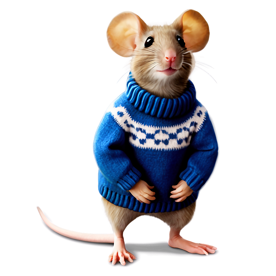 Mouse In Sweater Png 9 PNG image