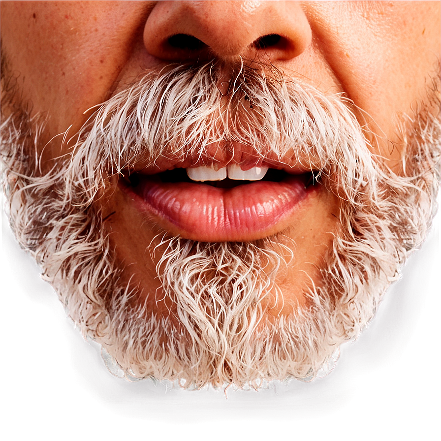 Mouth With Beard Png Qrj9 PNG image