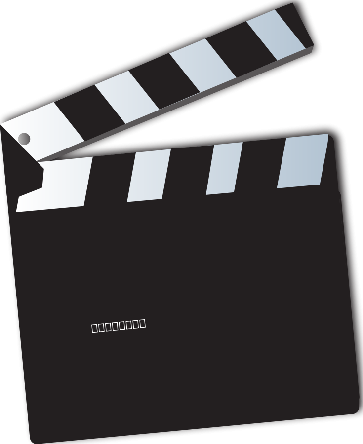 Movie Clapperboard Icon PNG image