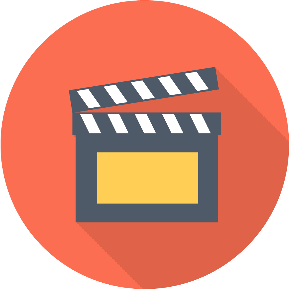Movie Clapperboard Icon PNG image