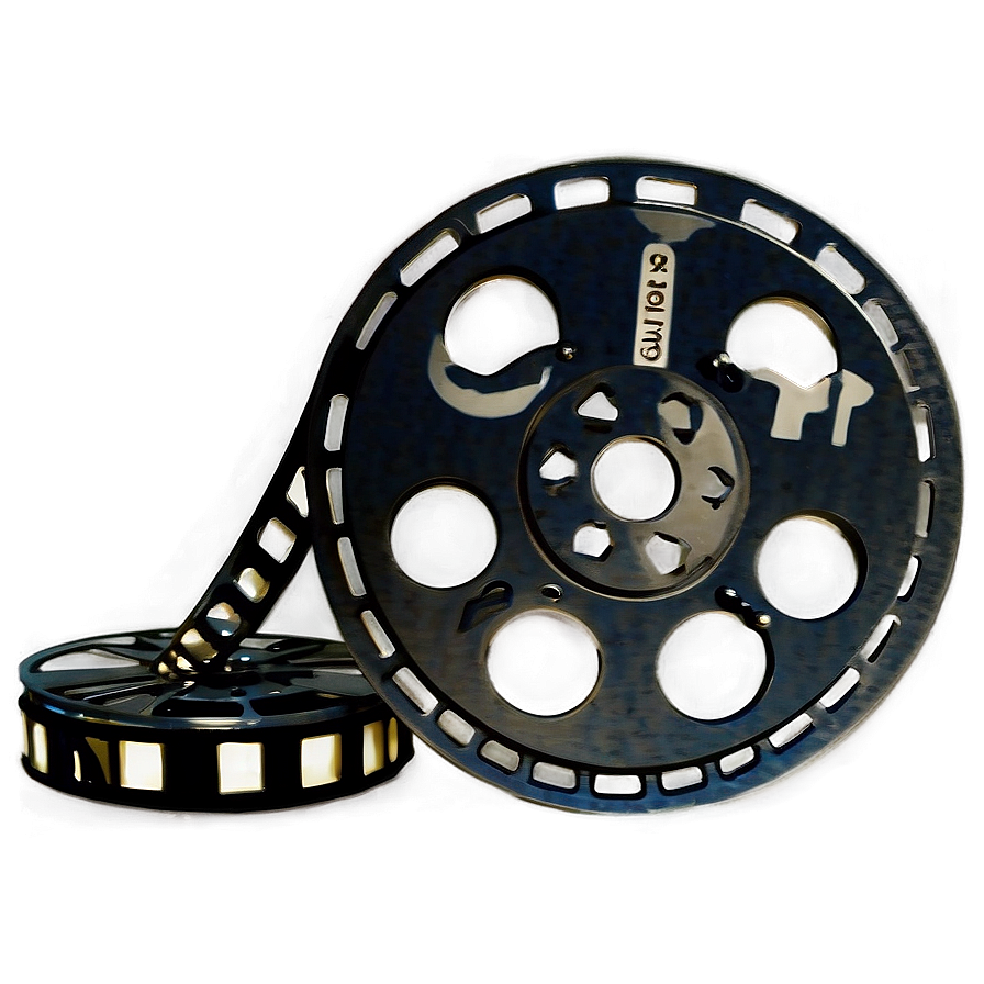 Movie Reel With Play Button Png 06212024 PNG image